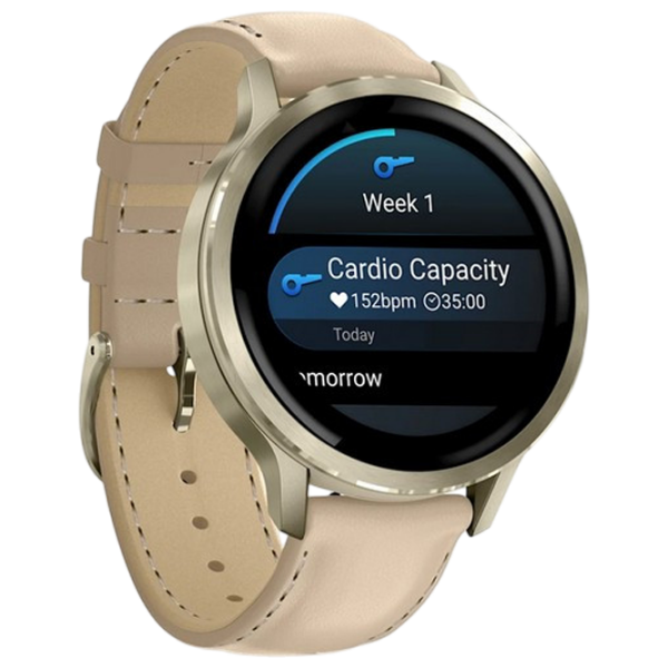 Ceas inteligent Garmin Venu 4 Gold 1.2" | 41 mm | Oțel inoxidabil/Piele
| 010-03013-01 photo 3
