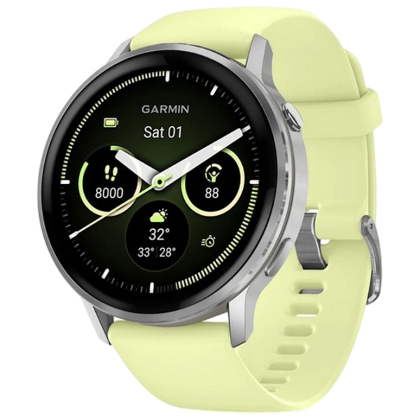 Ceas inteligent Garmin Venu 4 Silver 1.4" | 45 mm | Oțel inoxidabil/Silicon
| 010-03014-02 photo 1