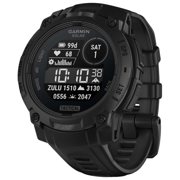 Умные часы Garmin Instinct 3 Solar Черный 1.1" | 45 мм | Прочное полимерное волокно/Силикон
| 010-02934-50 photo 1