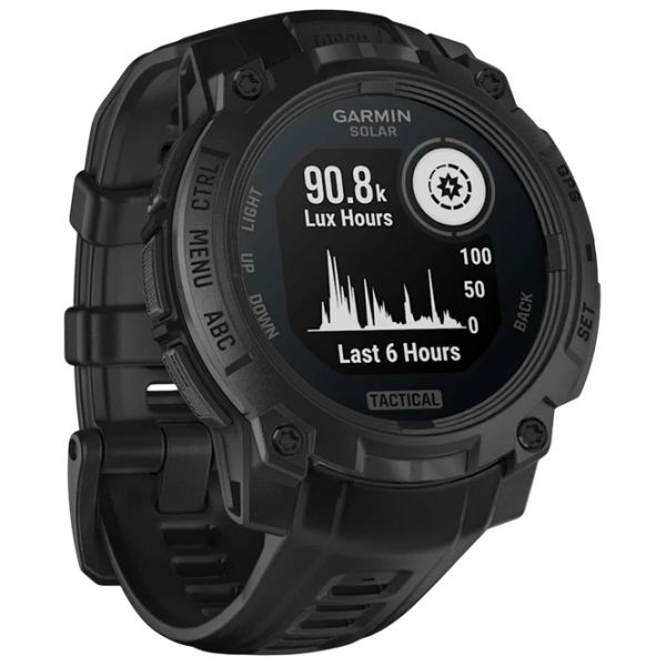 Умные часы Garmin Instinct 3 Solar Черный 1.1" | 45 мм | Прочное полимерное волокно/Силикон
| 010-02934-50 photo 3