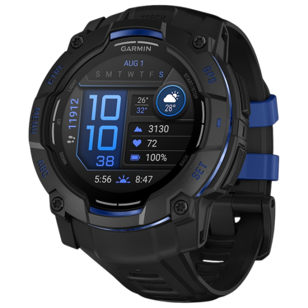 Ceas inteligent Garmin Instinct 3 Black 1.3" | 50 mm | Fibră polimerică durabilă/Silicon
| 010-03020-03 photo 1