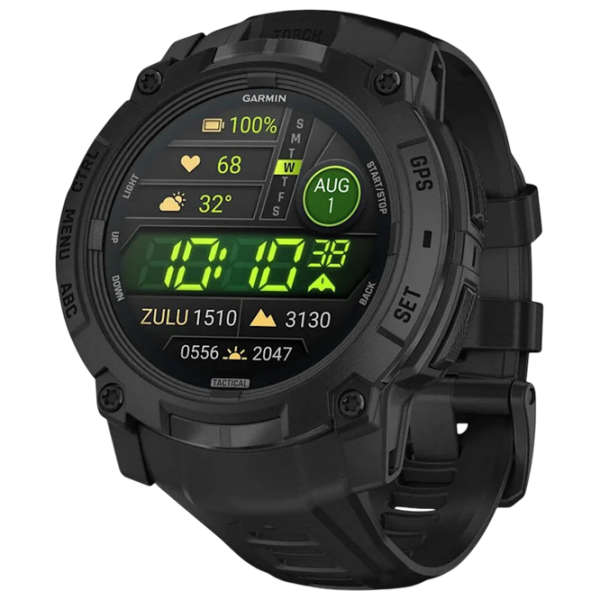 Ceas inteligent Garmin Instinct 3 Black 1.3" | 50 mm | Fibră polimerică durabilă/Silicon
| 010-03020-50 photo 1