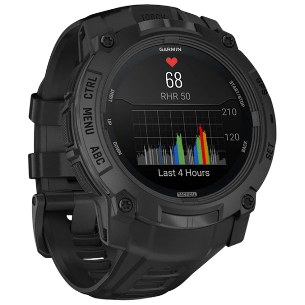 Ceas inteligent Garmin Instinct 3 Black 1.3" | 50 mm | Fibră polimerică durabilă/Silicon
| 010-03020-50 photo 3