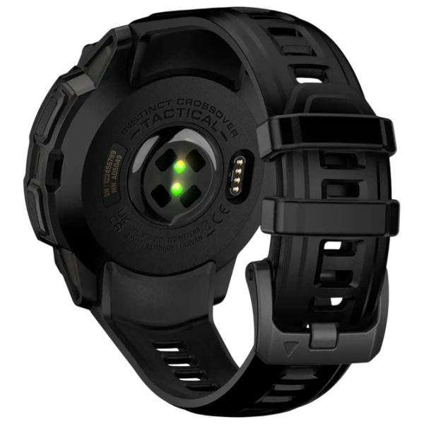 Умные часы Garmin Instinct Crossover Черный 1.2" | 23 мм | Нержавеющая сталь/Силикон
| 010-03398-02 photo 3