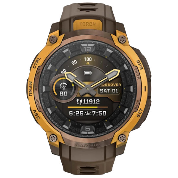 Умные часы Garmin Instinct Crossover Бронзовый 1.2" | 23 мм | Нержавеющая сталь/Силикон
| 010-03398-01 photo 2