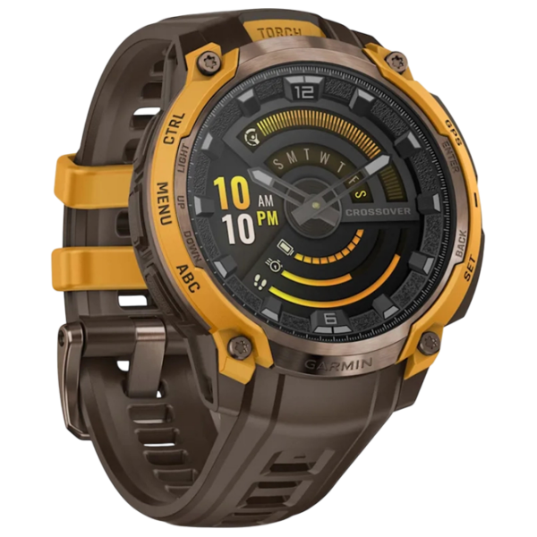 Умные часы Garmin Instinct Crossover Бронзовый 1.2" | 23 мм | Нержавеющая сталь/Силикон
| 010-03398-01 photo 3