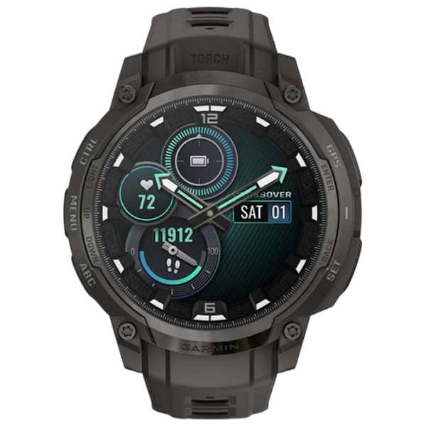Ceas inteligent Garmin Instinct Crossover Charcoal 1.2" | 23 mm | Oțel inoxidabil/Silicon
| 010-03398-00 photo 2