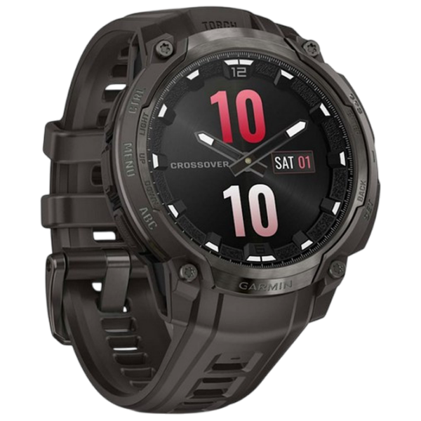 Ceas inteligent Garmin Instinct Crossover Charcoal 1.2" | 23 mm | Oțel inoxidabil/Silicon
| 010-03398-00 photo 3