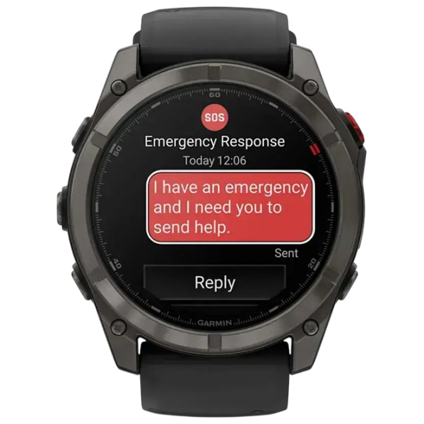 Ceas inteligent Garmin Fenix 8 Pro Grey 1.4" | 51 mm | Titan/Silicon
| 010-03199-01 photo 2