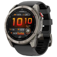Ceas inteligent Garmin Fenix 8 Pro Graphite 1.4" | 51 mm | Titan/Silicon
| 010-03199-11