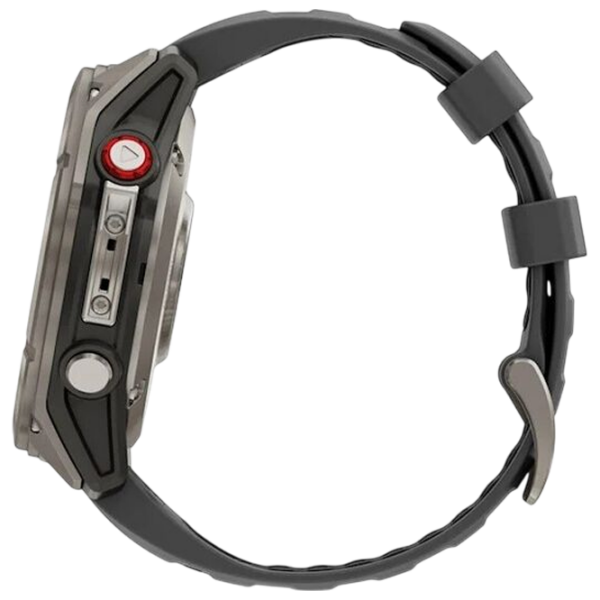 Ceas inteligent Garmin Fenix 8 Pro Graphite 1.4" | 51 mm | Titan/Silicon
| 010-03199-11 photo 5