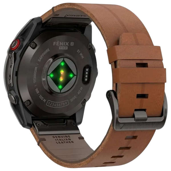 Ceas inteligent Garmin Fenix 8 Pro Grey 1.4" | 51 mm | Titan/Piele
| 010-03199-01 photo 2