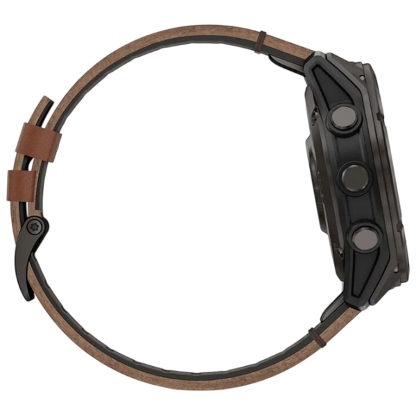 Ceas inteligent Garmin Fenix 8 Pro Grey 1.4" | 51 mm | Titan/Piele
| 010-03199-01 photo 3