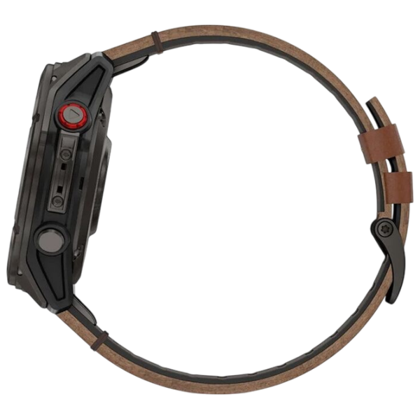 Ceas inteligent Garmin Fenix 8 Pro Grey 1.4" | 51 mm | Titan/Piele
| 010-03199-01 photo 4