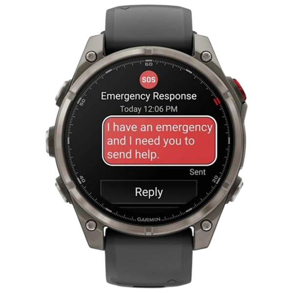 Умные часы Garmin Fenix 8 Pro Графит 1.4" | 47 мм | Титан/Силикон
| 010-03198-11 photo 2
