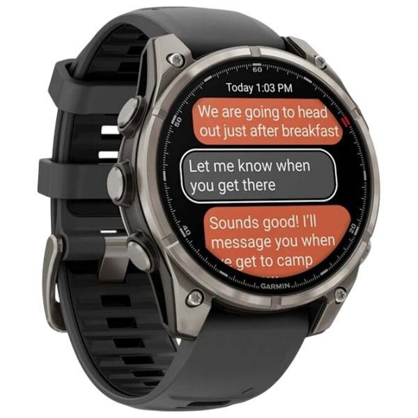 Умные часы Garmin Fenix 8 Pro Графит 1.4" | 47 мм | Титан/Силикон
| 010-03198-11 photo 3
