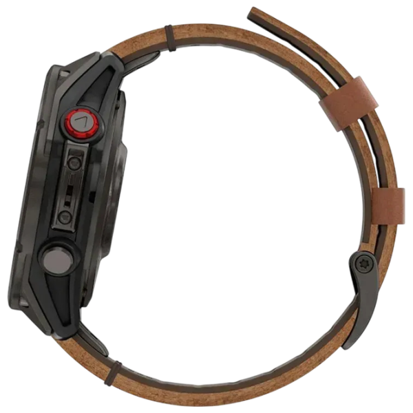 Ceas inteligent Garmin Fenix 8 Pro Gray 1.4" | 47 mm | Titan/Piele
| 010-03198-40 photo 5