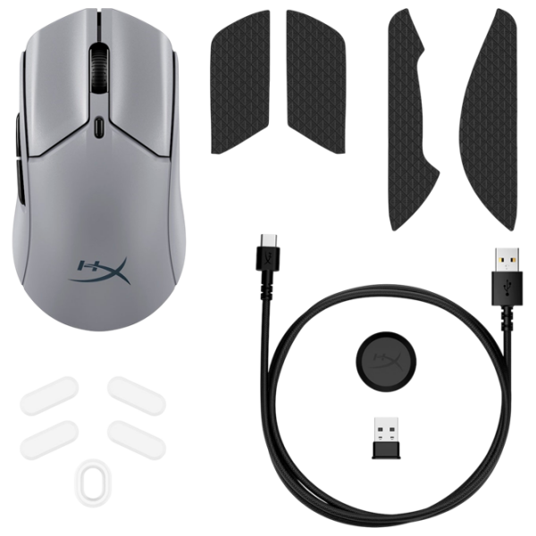 Mouse HyperX Pulsefire Haste 2 PRO White Fără fir / 26000 dpi photo 7