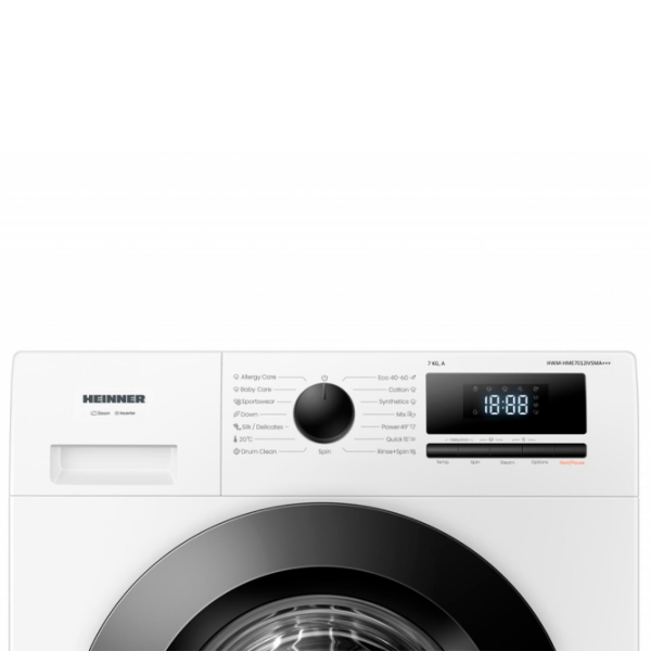 Стиральная машина Heinner HWM-HME7012IVSMA+++ Белый 7 кг, 1200 об/мин, A+++ photo 5
