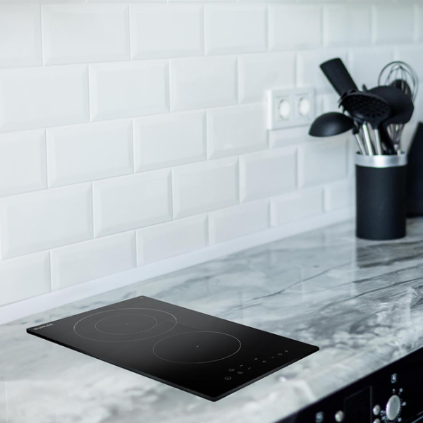 Plită încorporabilă electrică Muhler CHP22 Black Vitroceramică, 3200 W, Electric photo 1