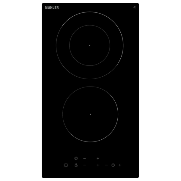 Plită încorporabilă electrică Muhler CHP22 Black Vitroceramică, 3200 W, Electric photo 2