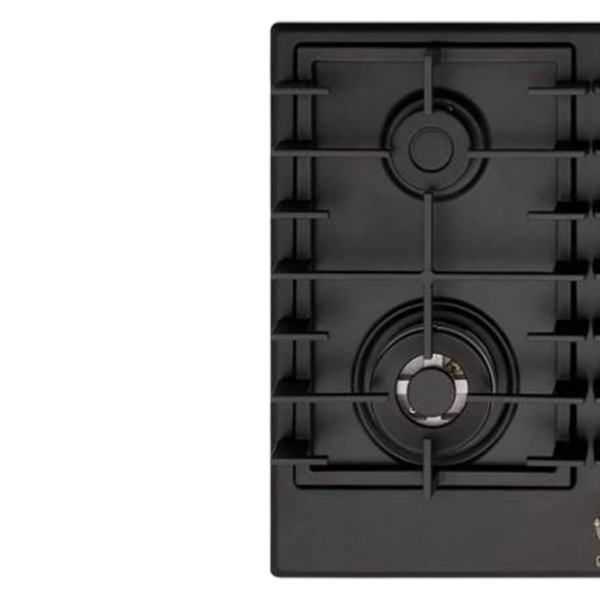 Plită încorporabilă pe gaz Lanova 136400RB5C2425 FFD WOK Black Inox, Gratare: Fontă photo 3