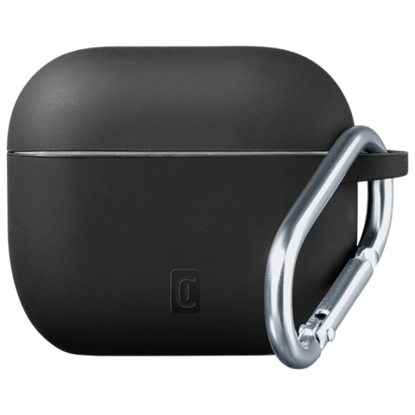Чехол для наушников Apple AirPods Pro 3 (AirPods Pro 3 Bounce) Черный Cellularline, Силикон photo 1