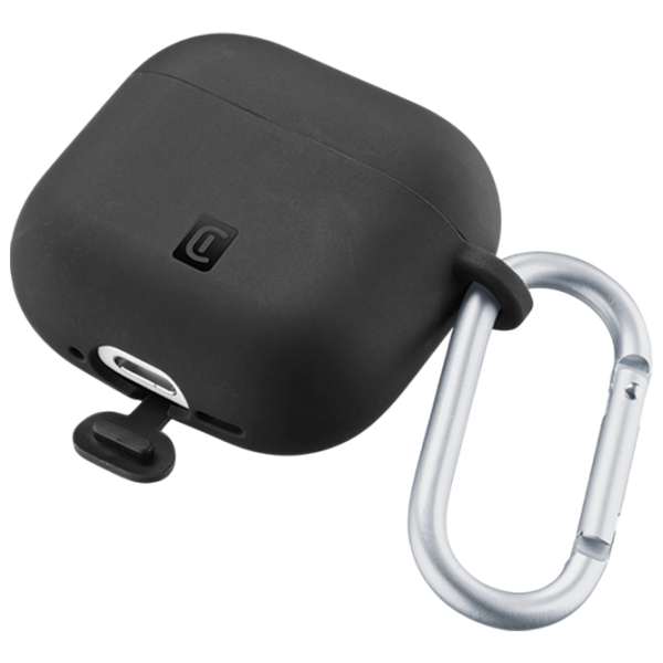 Чехол для наушников Apple AirPods Pro 3 (AirPods Pro 3 Bounce) Черный Cellularline, Силикон photo 2