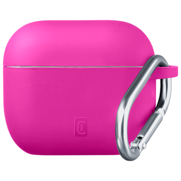 Чехол для наушников Apple AirPods Pro 3 (AirPods Pro 3 Bounce) Розовый Cellularline, Силикон photo 1