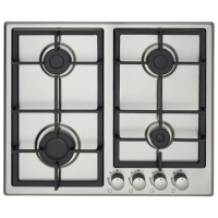 Plită încorporabilă pe gaz Lanova 126400XS5C2425 FFD Inox Oțel emailat, Gratare: Fontă