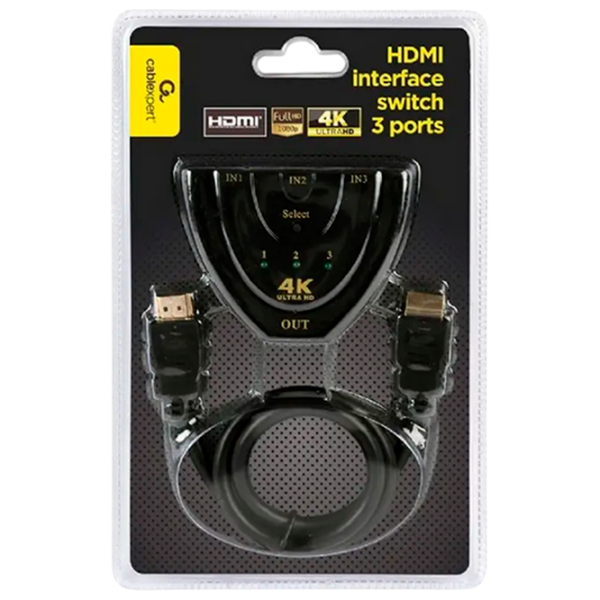 Адаптер Cablexpert DSW-HDMI-35 Черный HDMI photo 3