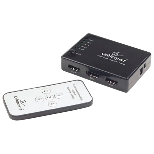 Адаптер Cablexpert DSW-HDMI-53 Черный HDMI photo 1