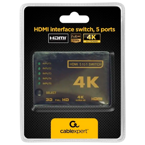 Адаптер Cablexpert DSW-HDMI-53 Черный HDMI photo 2