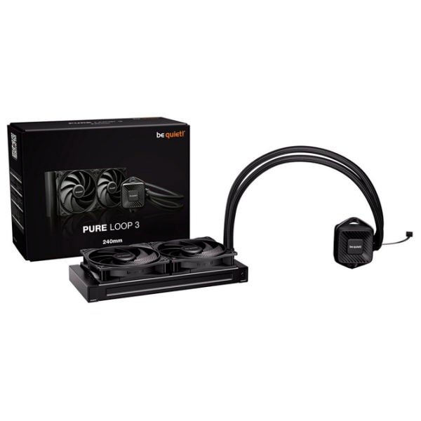 Жидкостное охлаждение Be quiet! Pure Loop 3 240mm Черный  photo 2