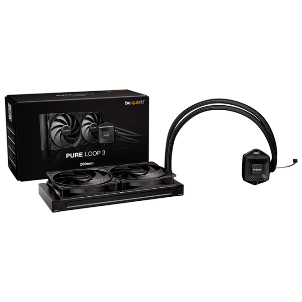Жидкостное охлаждение Be quiet! Pure Loop 3 280mm Черный  photo 4