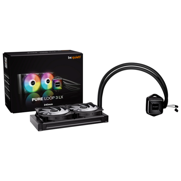Жидкостное охлаждение Be quiet! Pure Loop 3 LX 240mm Черный  photo 4