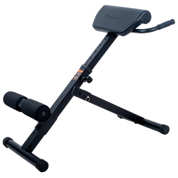Bancă fitness Insportline ON-X RC 20 Black Antrenarea mușchilor abdominali și spatelui photo 1