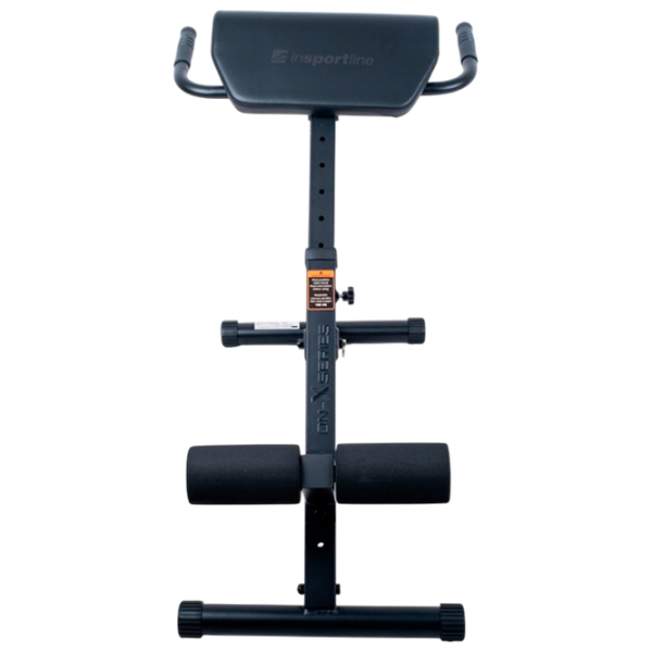 Bancă fitness Insportline ON-X RC 20 Black Antrenarea mușchilor abdominali și spatelui photo 4