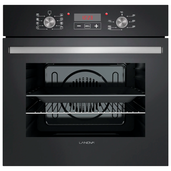 Cuptor încorporabil Lanova 4408B01 Black A, 66 l photo 1