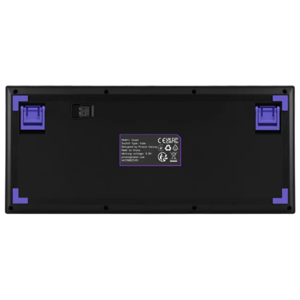 Tastatură Proove Coupe Black Gaming, Fără fir photo 7