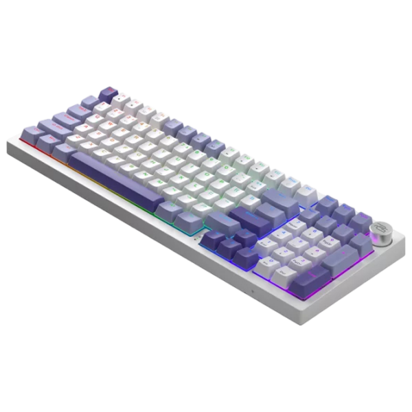 Tastatură Proove Gaming Slicker White Gaming, Fără fir photo 3