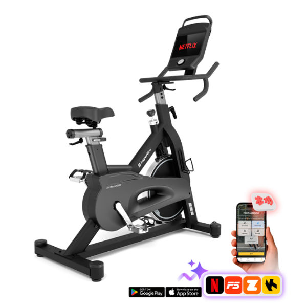 Bicicletă fitness Insportline ZenRoute 1200 Black , 150 kg photo 3