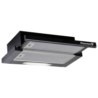 Hotă HAUSBERG HB-1285NG Black 60 cm, Recirculare, 420 m³/h