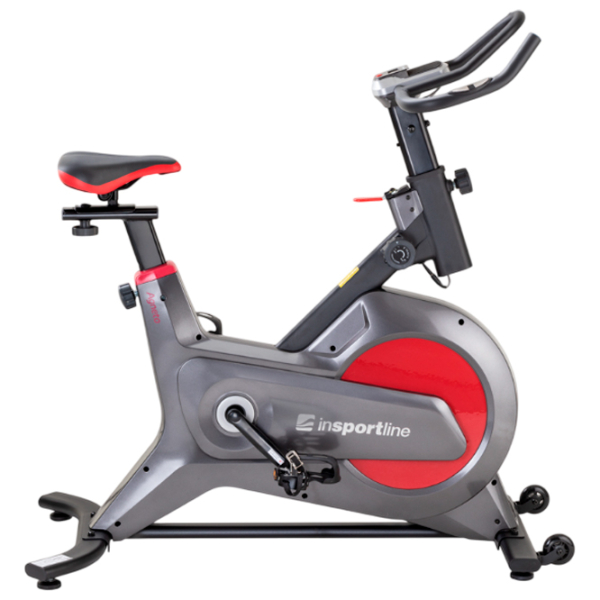 Bicicletă fitness Insportline Agneto Gray Red , 120 kg photo 2
