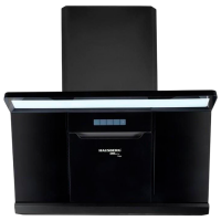 Hotă HAUSBERG HB-1850NG Black 90 cm, Recirculare, 1000 m³/h