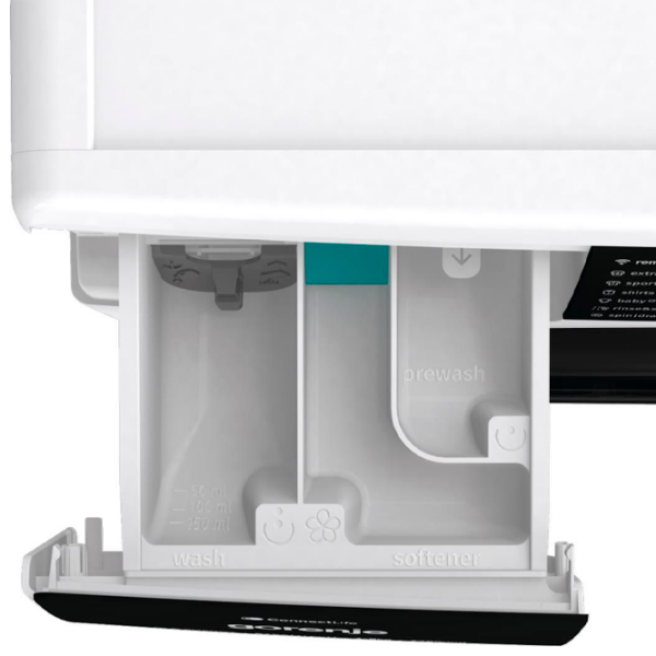 Стиральная машина Gorenje WPNA84A2TSWIFI Белый 8 кг, 1400 об/мин, A photo 8