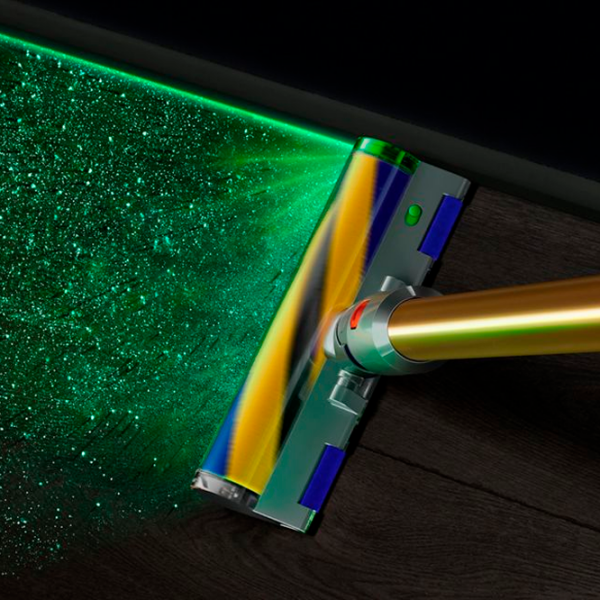 Aspirator vertical Dyson V15 Detect Absolute Gold 660 W | Uscată | Container | 0.76 l photo 9