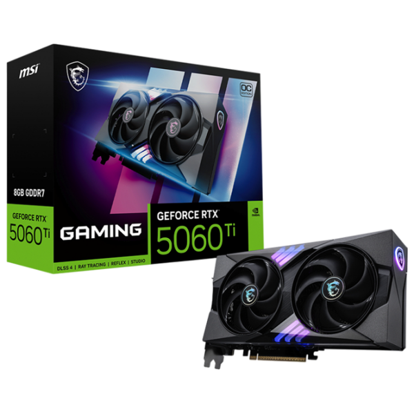 Видеокарта MSI GeForce RTX 5060 Ti GAMING OC 8 ГБ PCI Express x16 5.0 photo 4