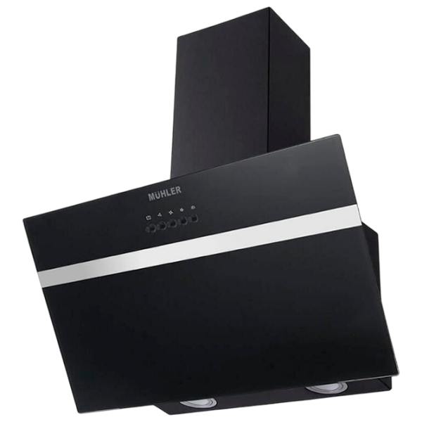 Hotă Muhler AMK-887D-BS Black 60 cm, Recirculare, 331 m³/h photo 1