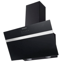 Hotă Muhler AMK-887D-BS Black 60 cm, Recirculare, 331 m³/h